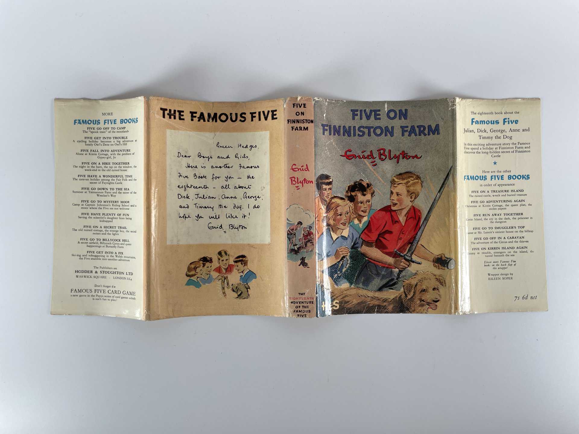 Enid Blyton Five On Finniston Farm First UK Edition 1960