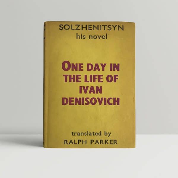 alexander solzhenitsyn a day in the life of ivan denisovich 1st ed1