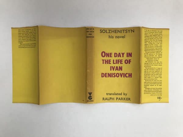 alexander solzhenitsyn a day in the life of ivan denisovich 1st ed4