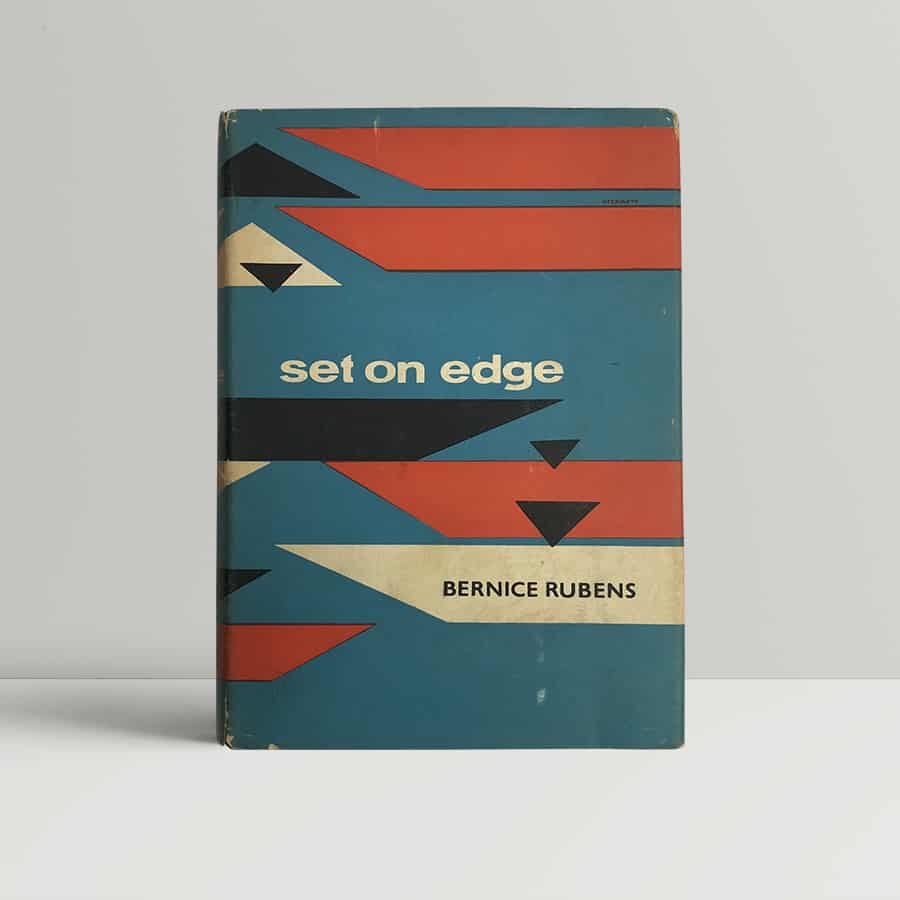 bernice rubens set on edge 1st ed1