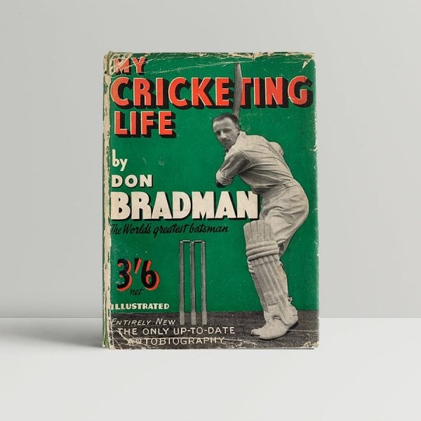 bradman don my cricketing life first uk edition 1938