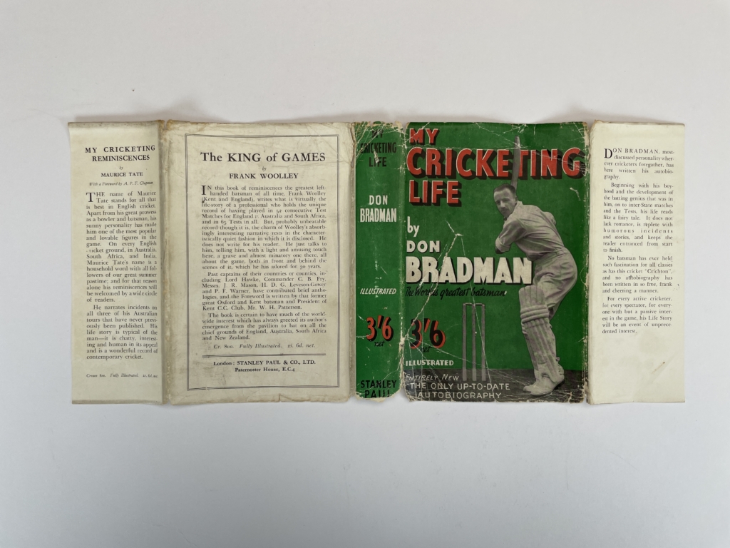 don bradman my cricketing life signed first edition7