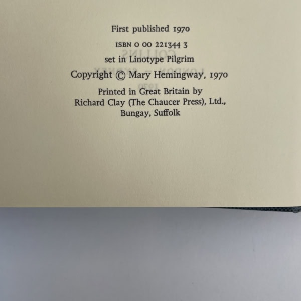 ernest hemingway islands in the stream first ed2