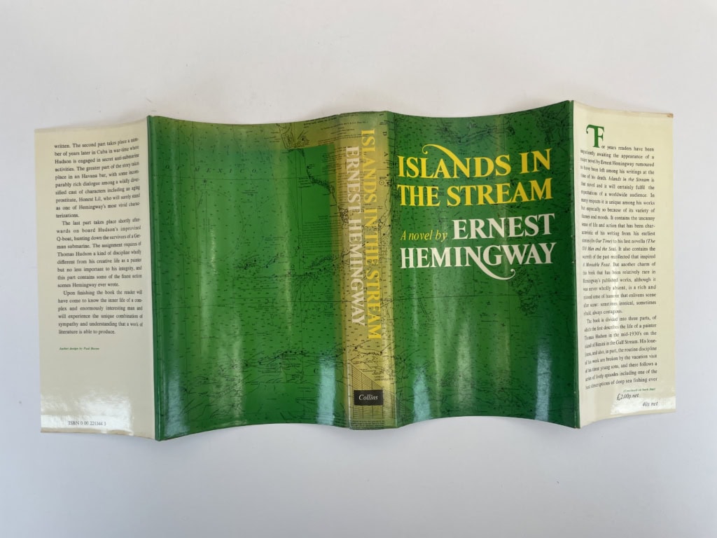 ernest hemingway islands in the stream first ed4