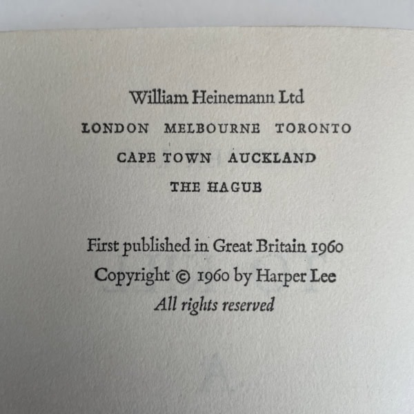 harper lee to kill a mockingbird first edition2