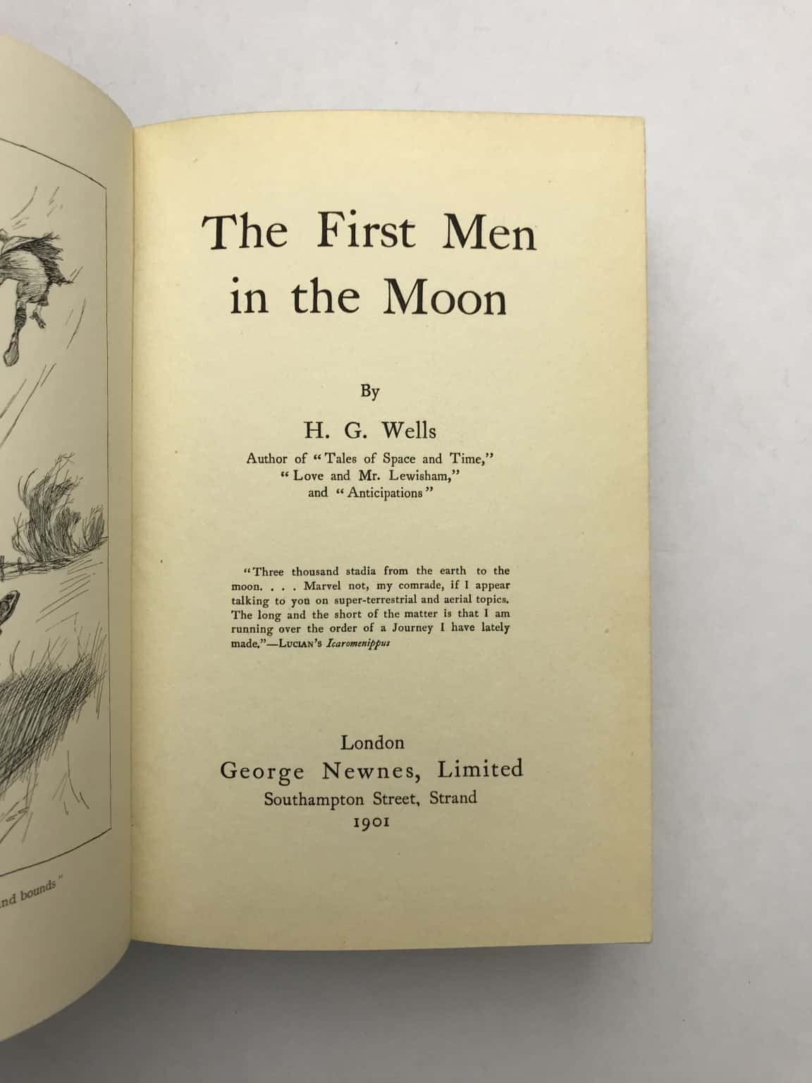 hg wells the first men in the moon first 2