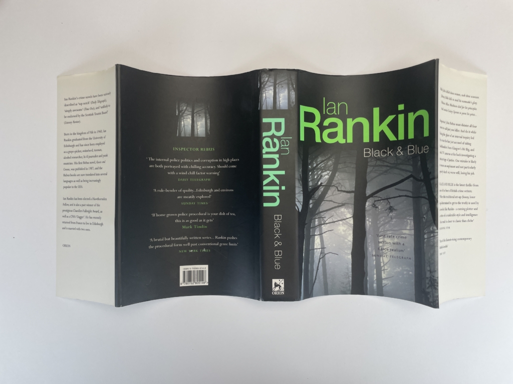 ian rankin black and blue first edi4