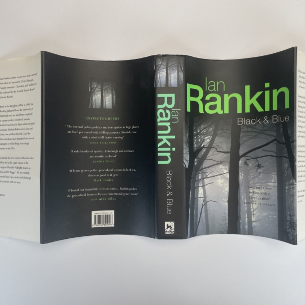ian rankin black and blue first edi4