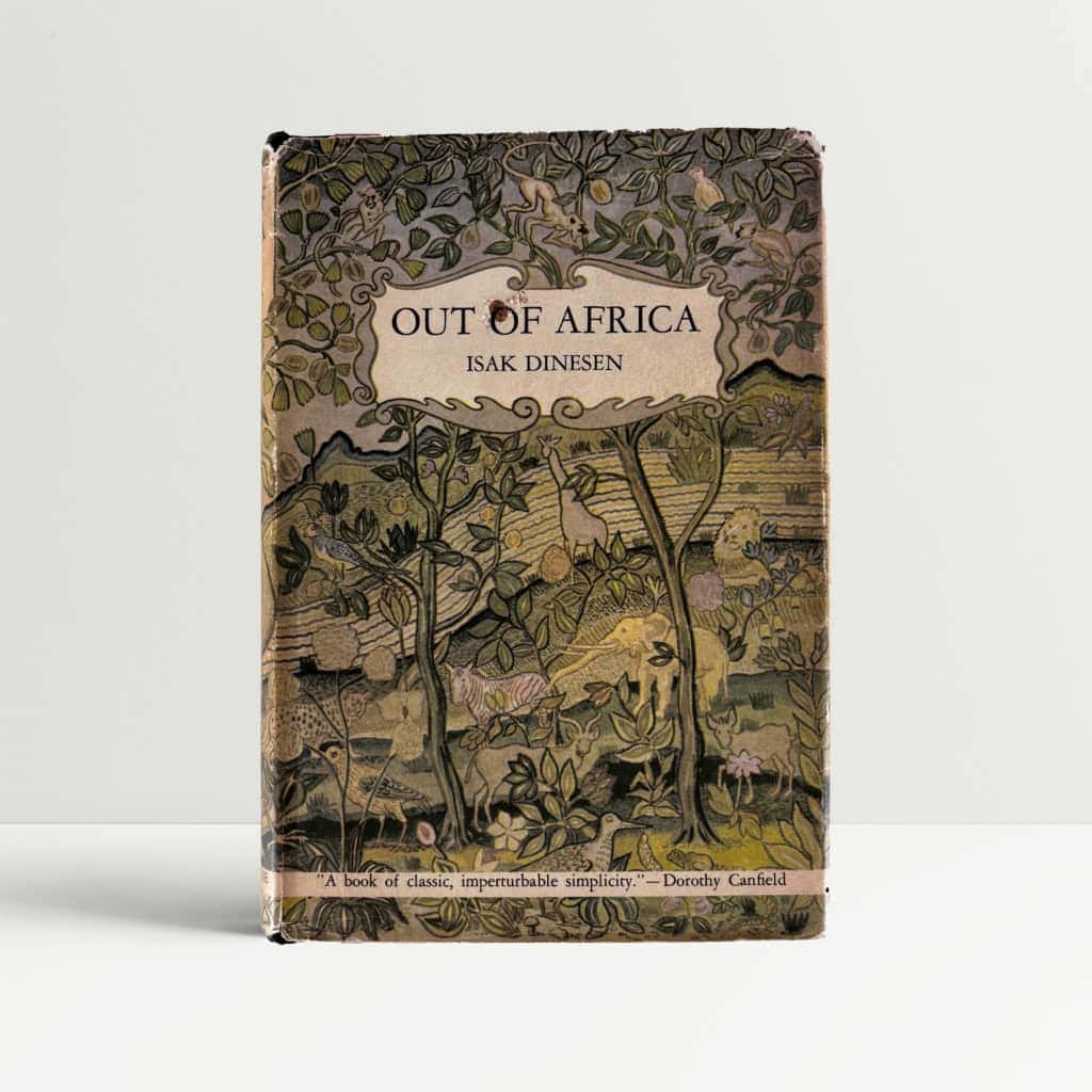 isak dinesen out of africa first ed1