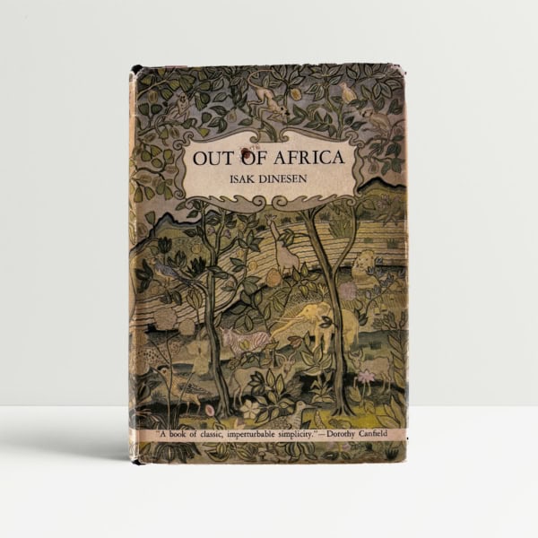 isak dinesen out of africa first ed1