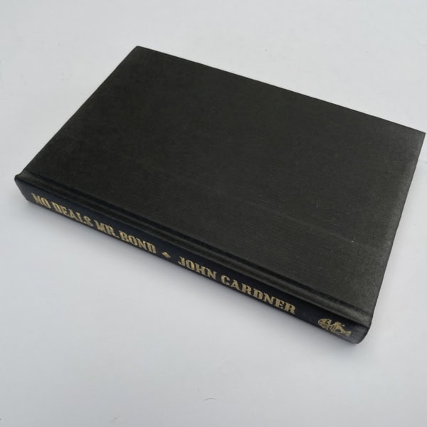 john gardner no deals mr bond first edition3
