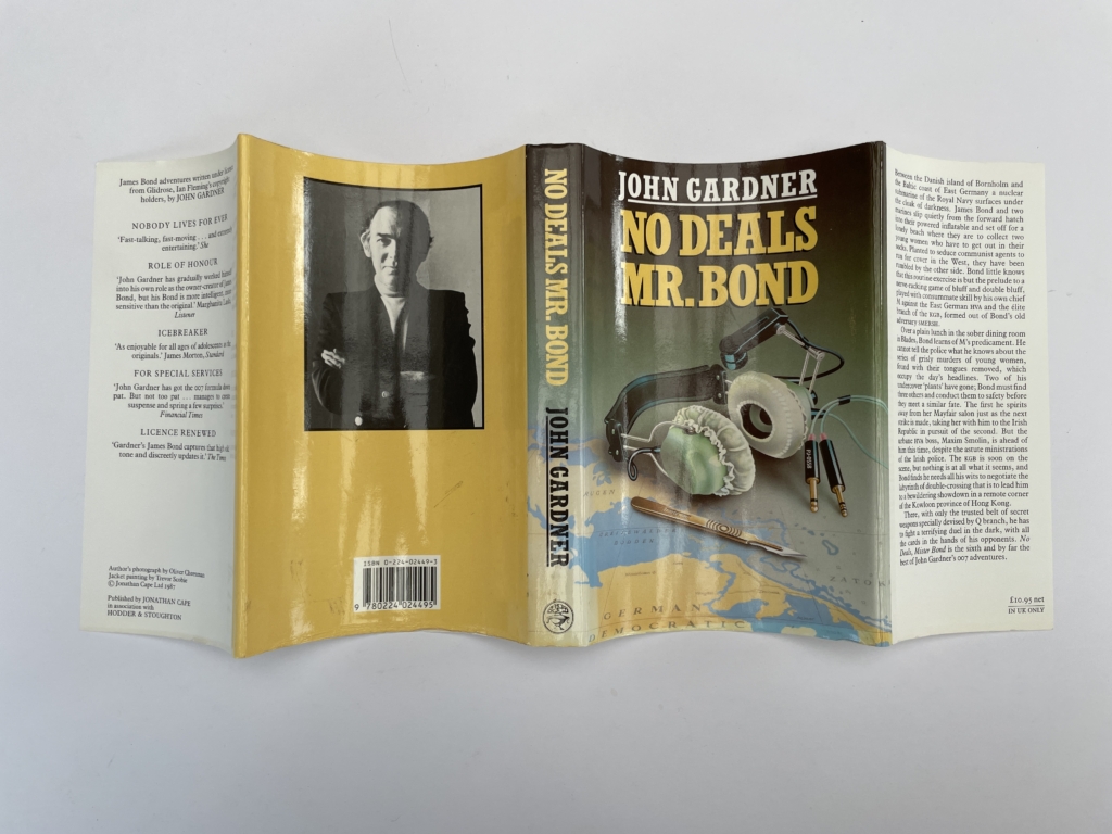 john gardner no deals mr bond first edition4