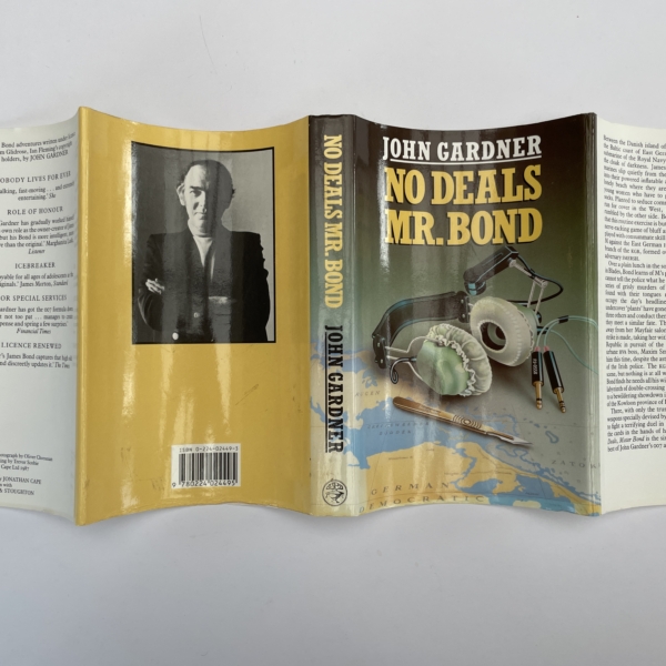 john gardner no deals mr bond first edition4