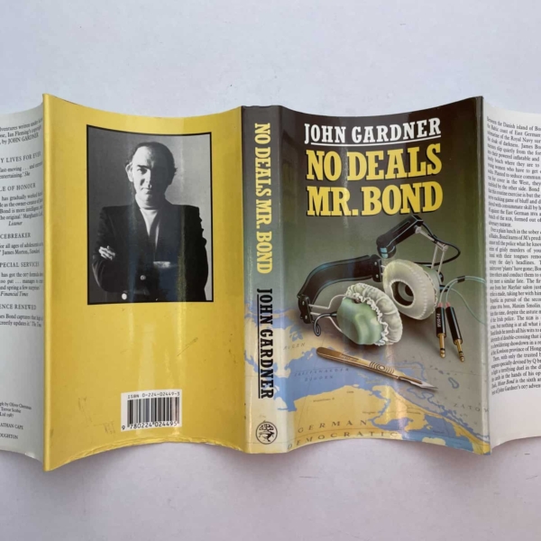 john gardner no deals mr bond first edition4