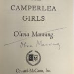 olivia manning the camperlea girls signed 1st ed3