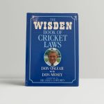 osler don and mosey don the wisden book of cricket laws first uk edition signed img 8585