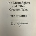 ted hughes the dreamfighter signed first2