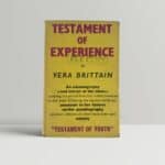 vera brittain testament of experience first ed1