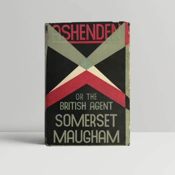 w somerset maugham ashenden 1st ed1
