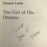 donna leon the girl of his dreams signed 1st2