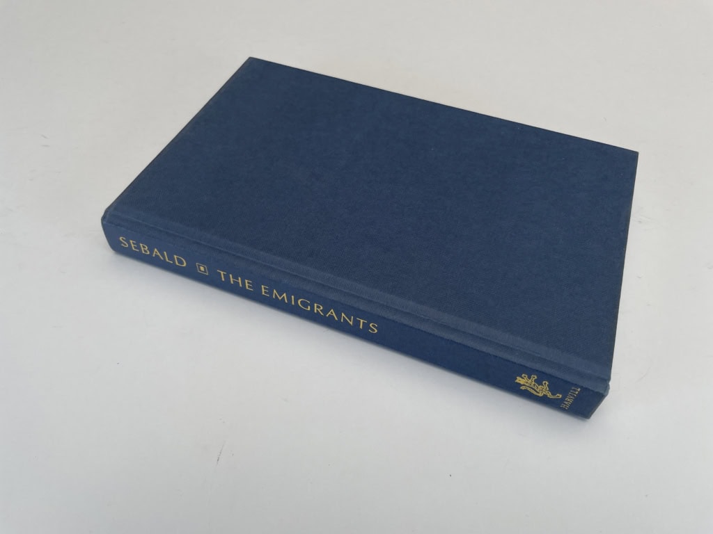 wg sebald the emigrants first ed3