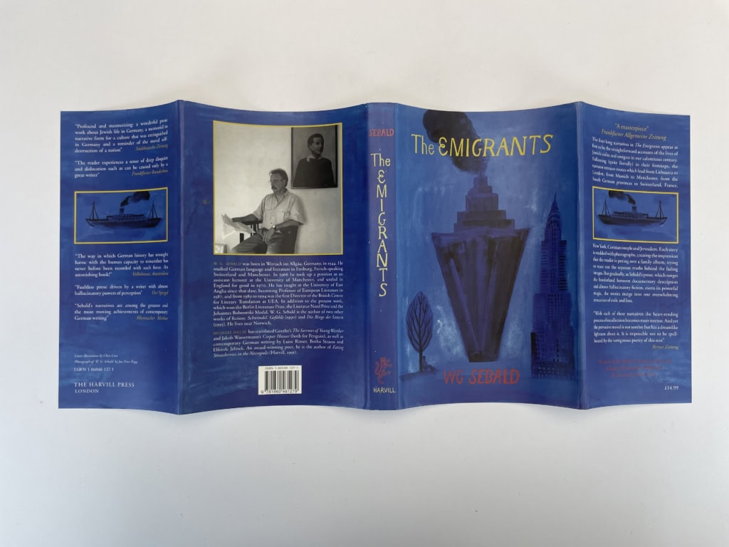 wg sebald the emigrants first ed4