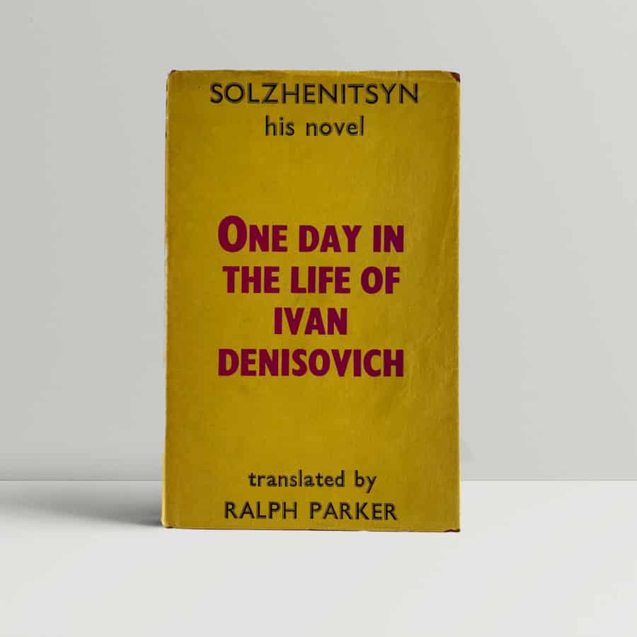 alexander solzhenitsyn one day in the life of ivan denisovich first 1