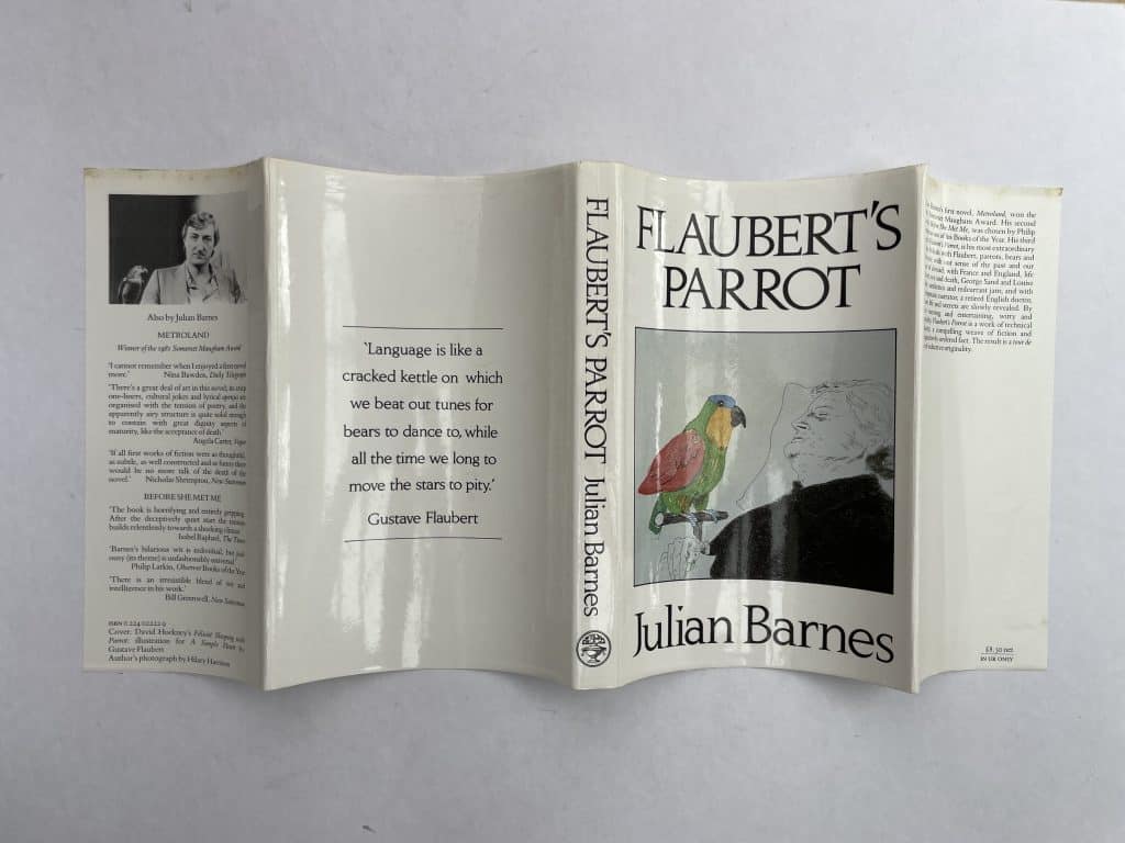 julian barnes flauberts parrot first edition4