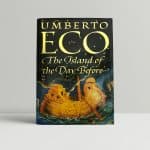 umberto eco the island of the year before signed first edition1