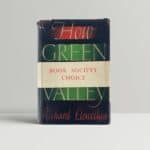 richard llewellyn how green was my valley first ed band1