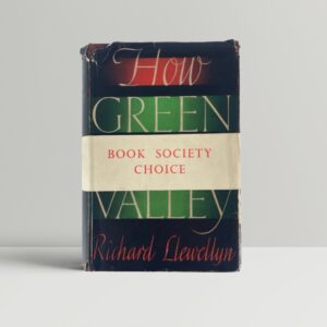 richard llewellyn how green was my valley first ed band1