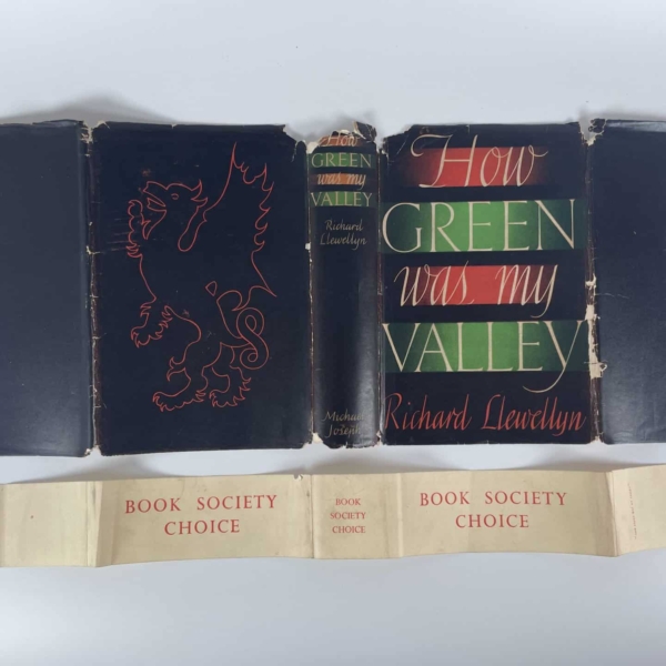 richard llewellyn how green was my valley first ed band4