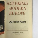 evelyn waugh scott kings modern europe first ed2