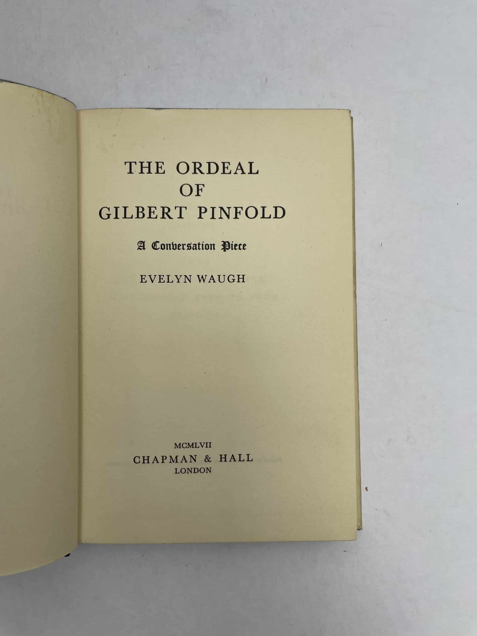 evelyn waugh the ordeal of gilbert pinfold first 2