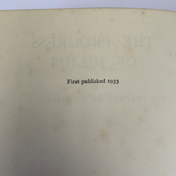 daphne du maurier the progress of julius first ed2