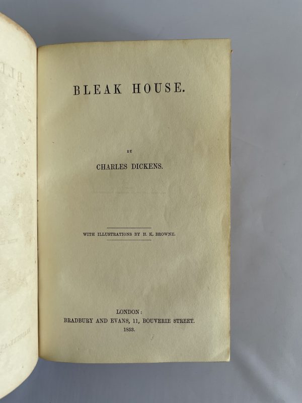 charles dickens bleak house first editon2