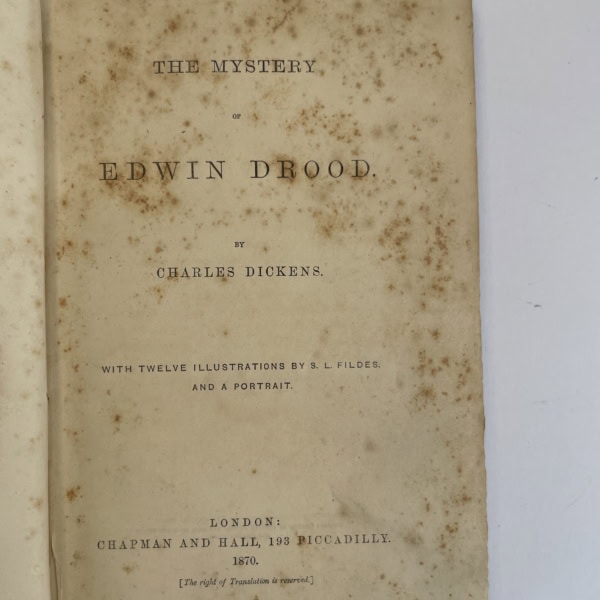 charles dickens edwin drood first ed2