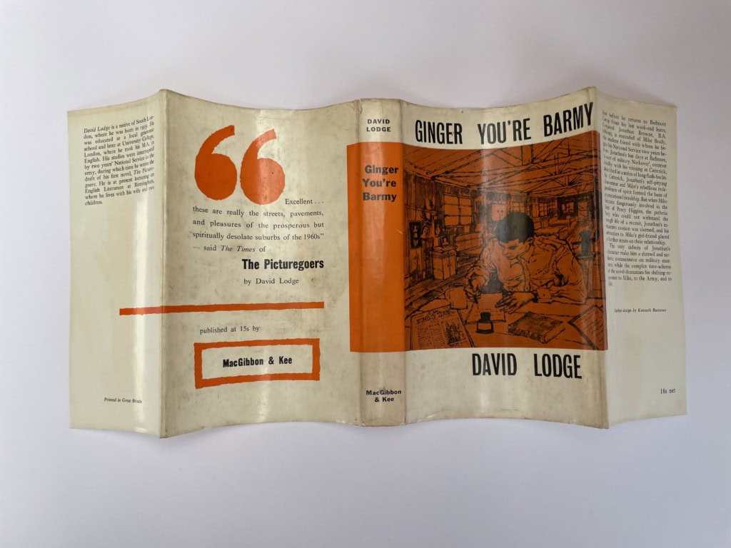 david lodge ginger youre barmy first ed4