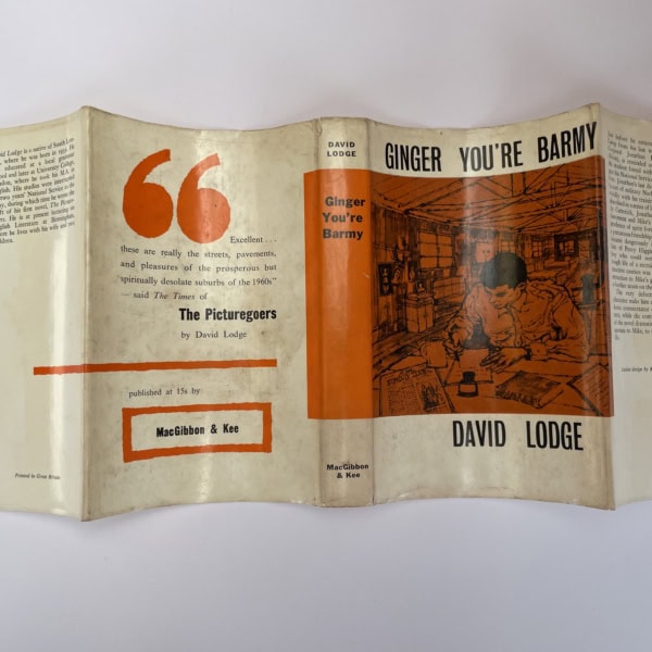 david lodge ginger youre barmy first ed4