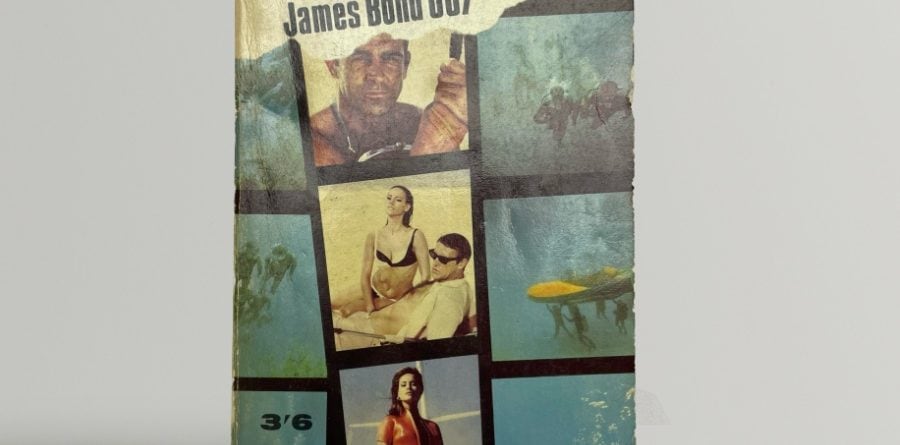 ian fleming thunderball with letter1