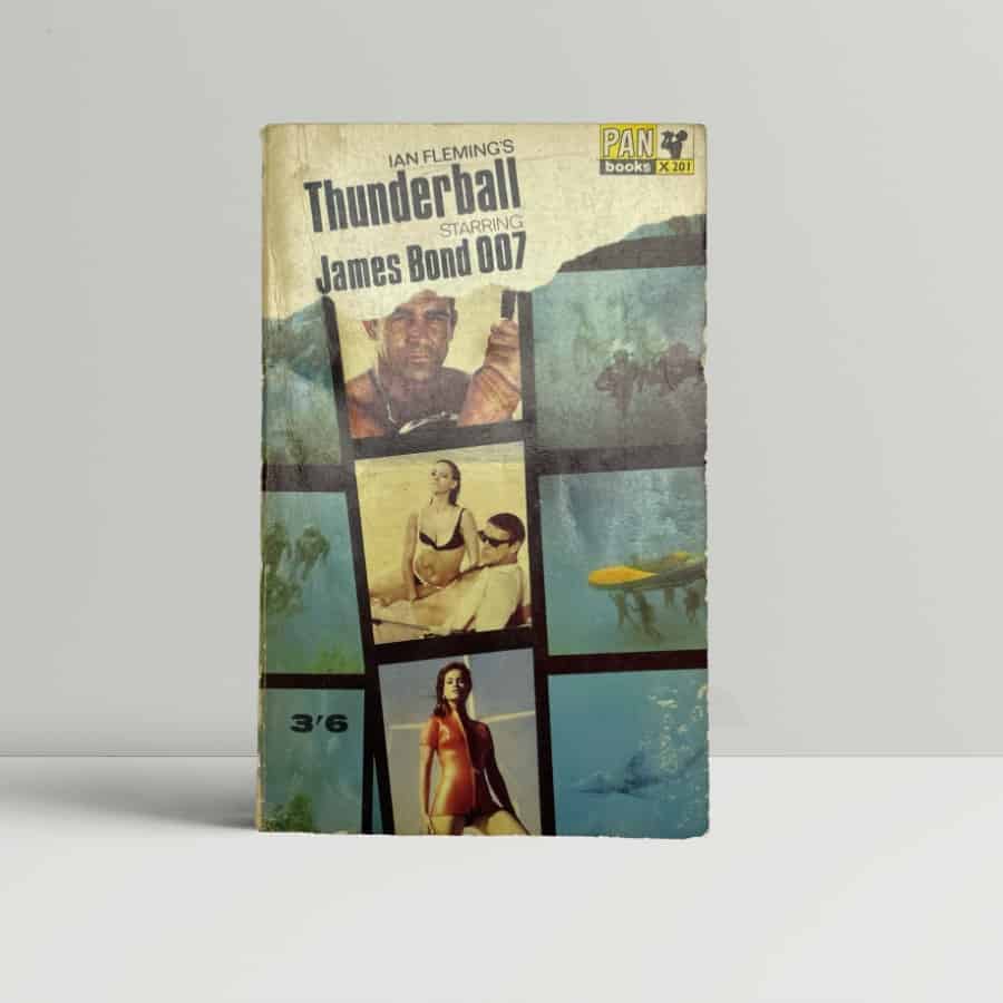 ian fleming thunderball with letter1