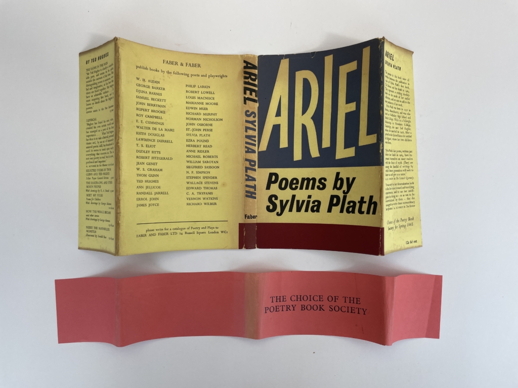 sylvia plath ariel first with band 4