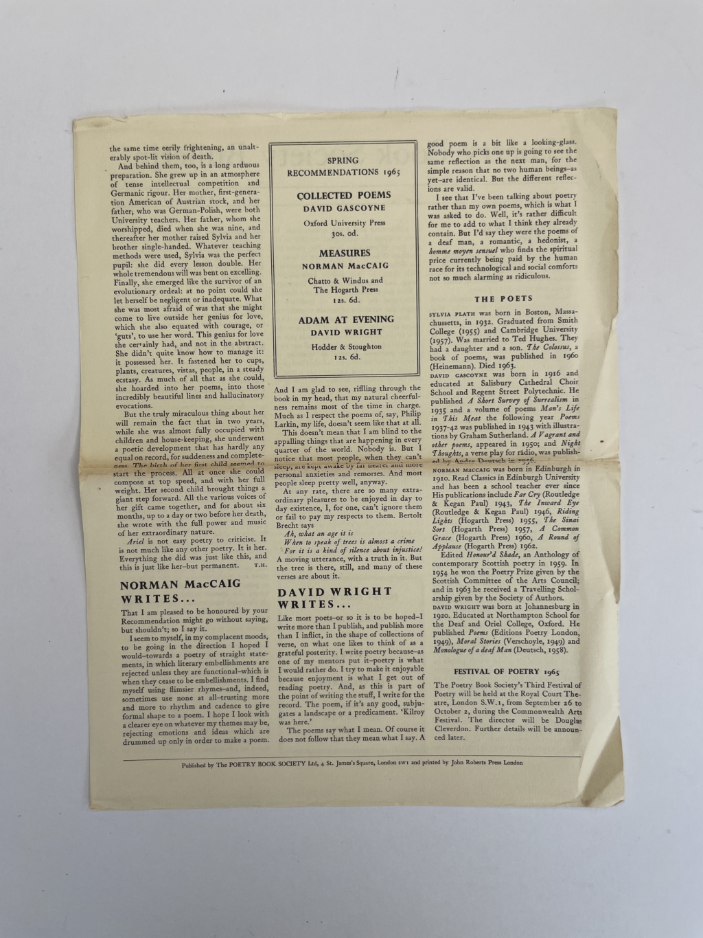 sylvia plath ariel first with band 6