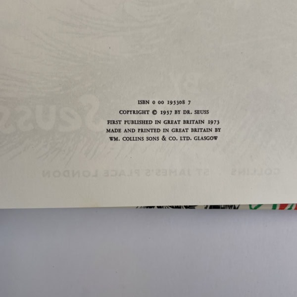 dr seuss how the grinch stole christmas first edition 2