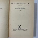 graham greene brighton rock first edition4