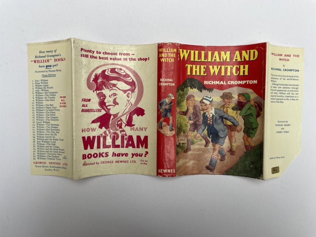 richmal crompton william the witch first ed4