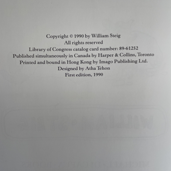 william steig shrek first edition2