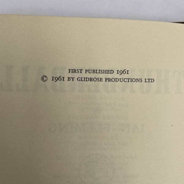 ian fleming thunderball first ed 600 2