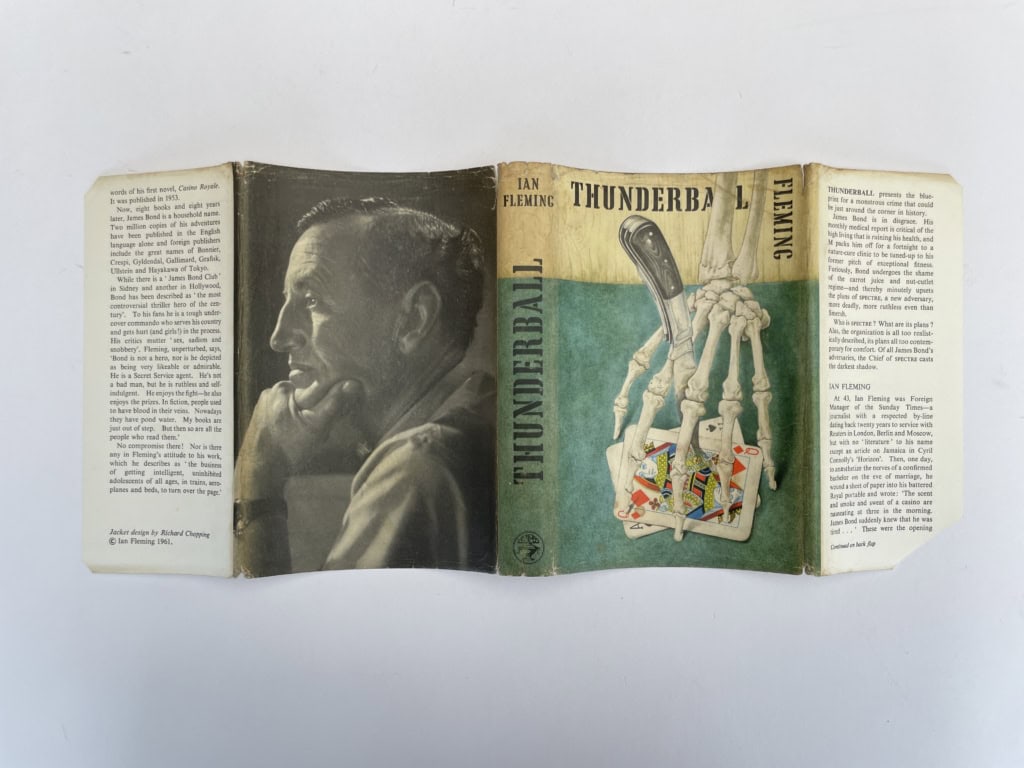 ian fleming thunderball first ed 600 5