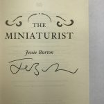 jessie burton the miniaturist signed first edition2